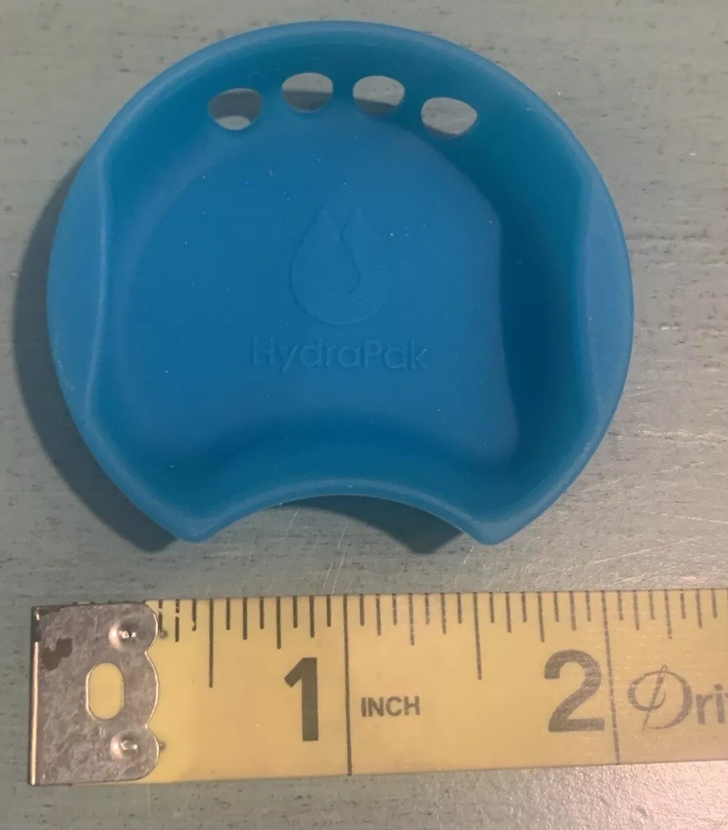 HyrdraPak Watergate Water Bottle Insert Splash Guard Blue New Open Box