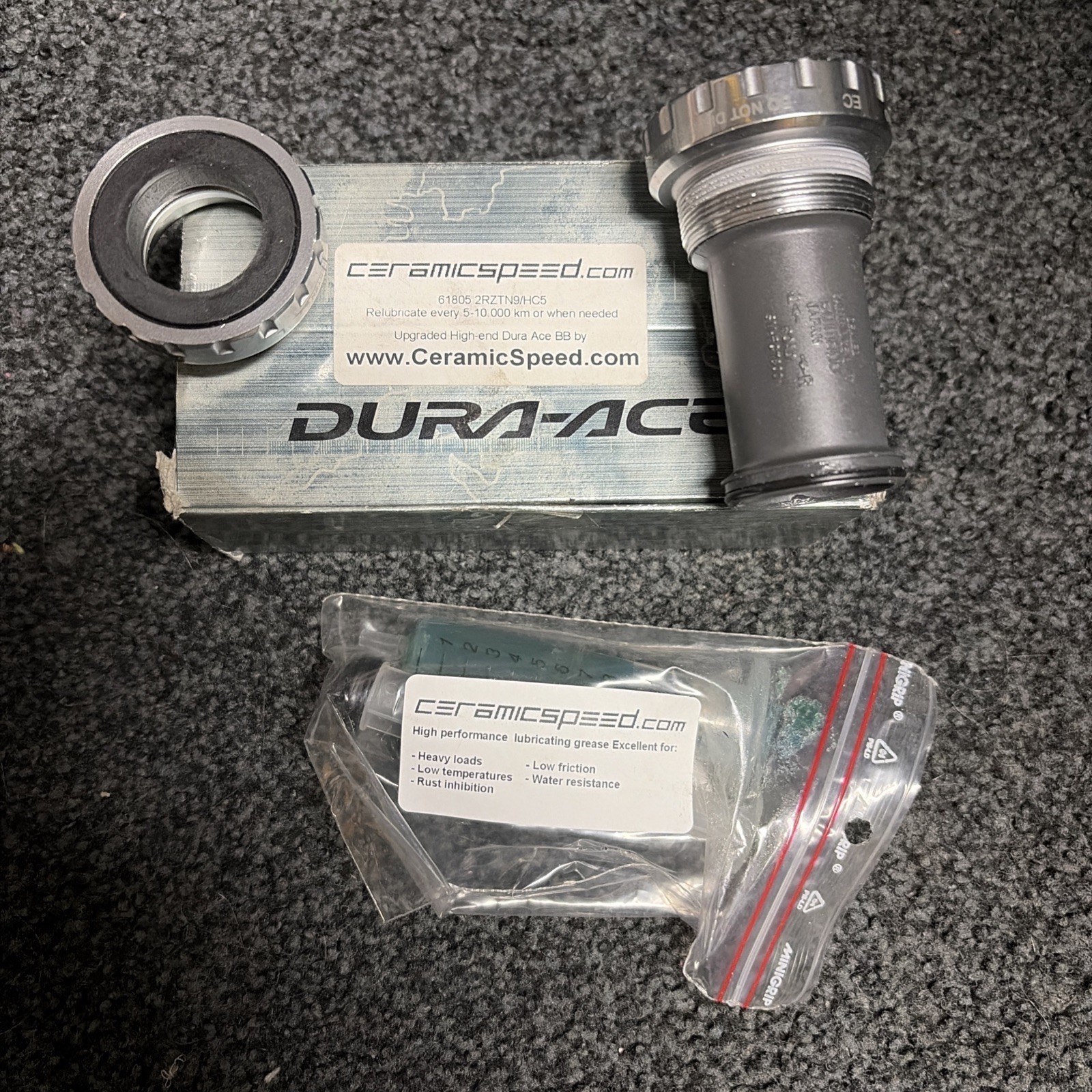 New Shimano Dura Ace SM-FC7800 Ceramic Speed Bearing English Bottom Bracket