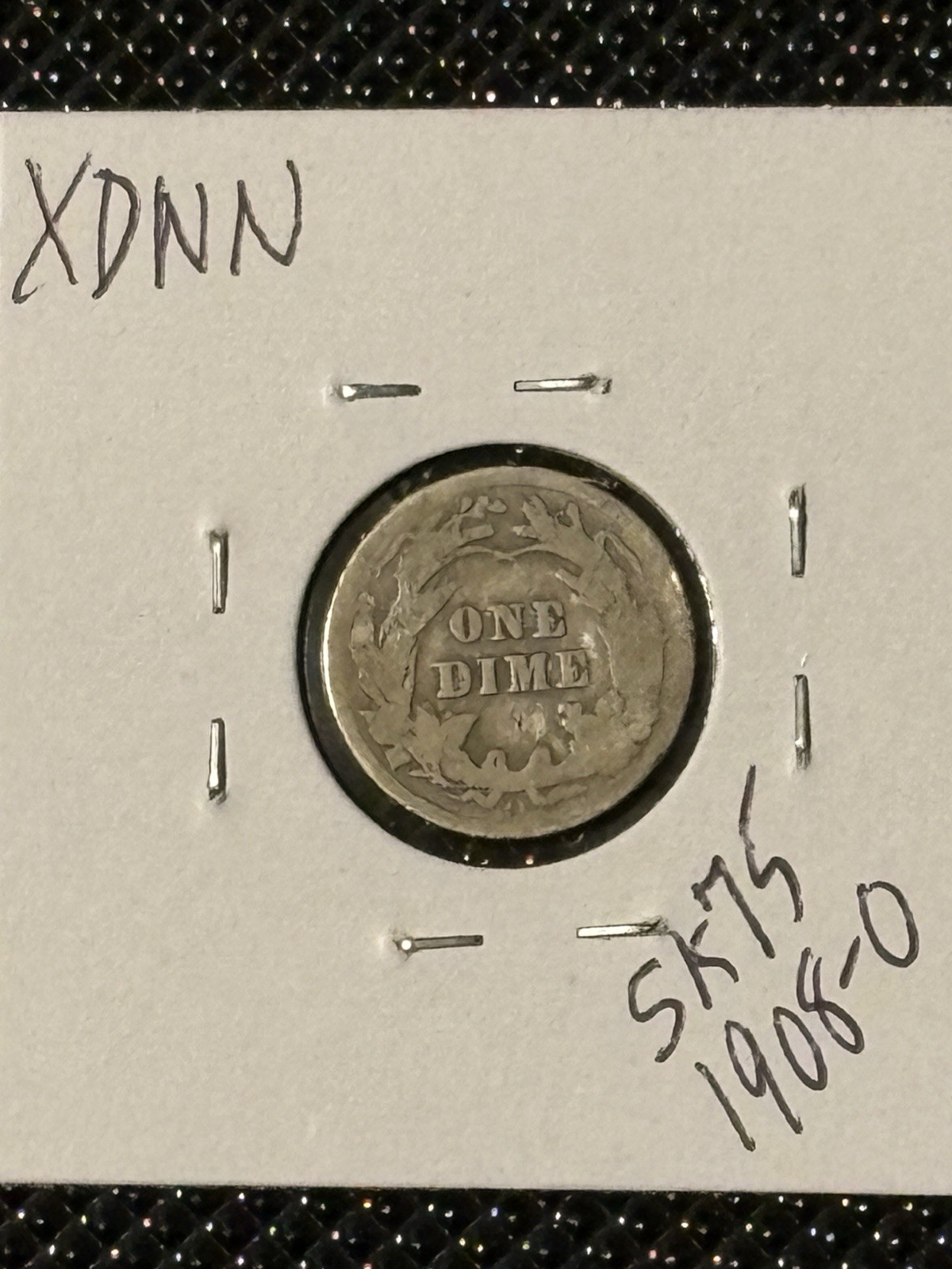 1908-O Barber Dime