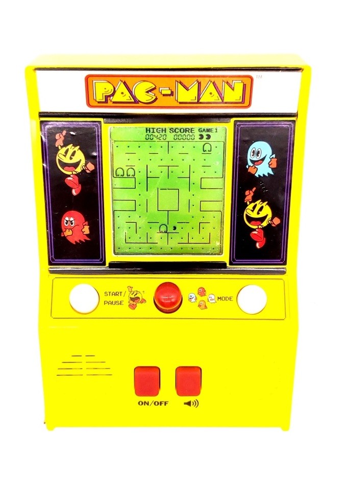 Bandai Namco Classics Pac-Man Retro Handheld Mini Arcade Game Basic Fun TESTED