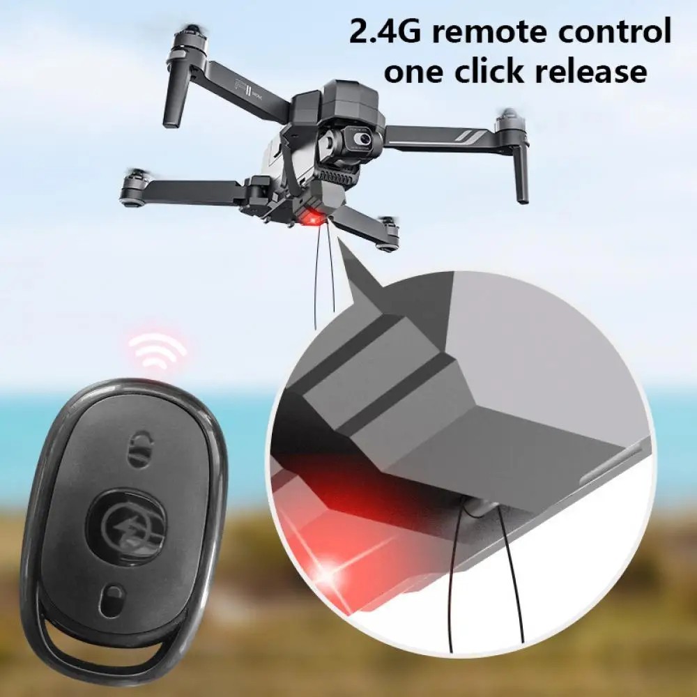DJI Mini 2 SE Mini 3 Pro Drone Airdrop Dropper 2.4G Remote Control Thrower