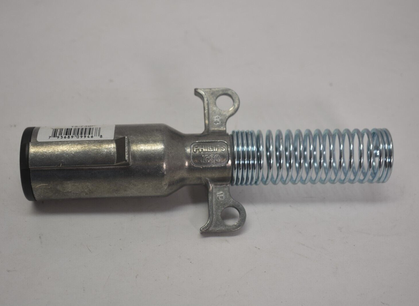 Phillips 15-730 7-Pin Electrical Plug with Spring Cable Guard Zinc Die-Cast