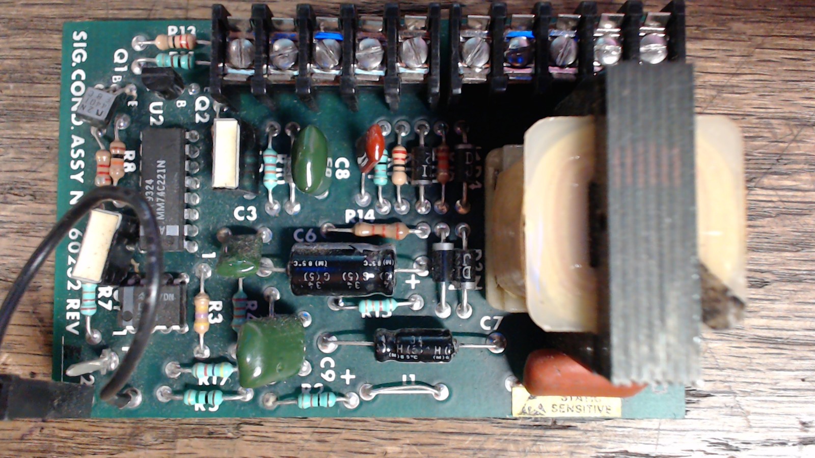 Fincor 60232 sig. cond. assy no. Rev E board - 60 day warranty