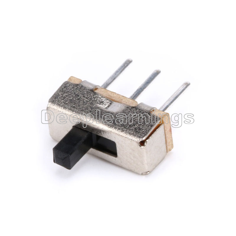 20PCS 3 Pin SS12D00G3 2 Position SPDT 1P2T PCB Panel Mini Vertical Slide Switch