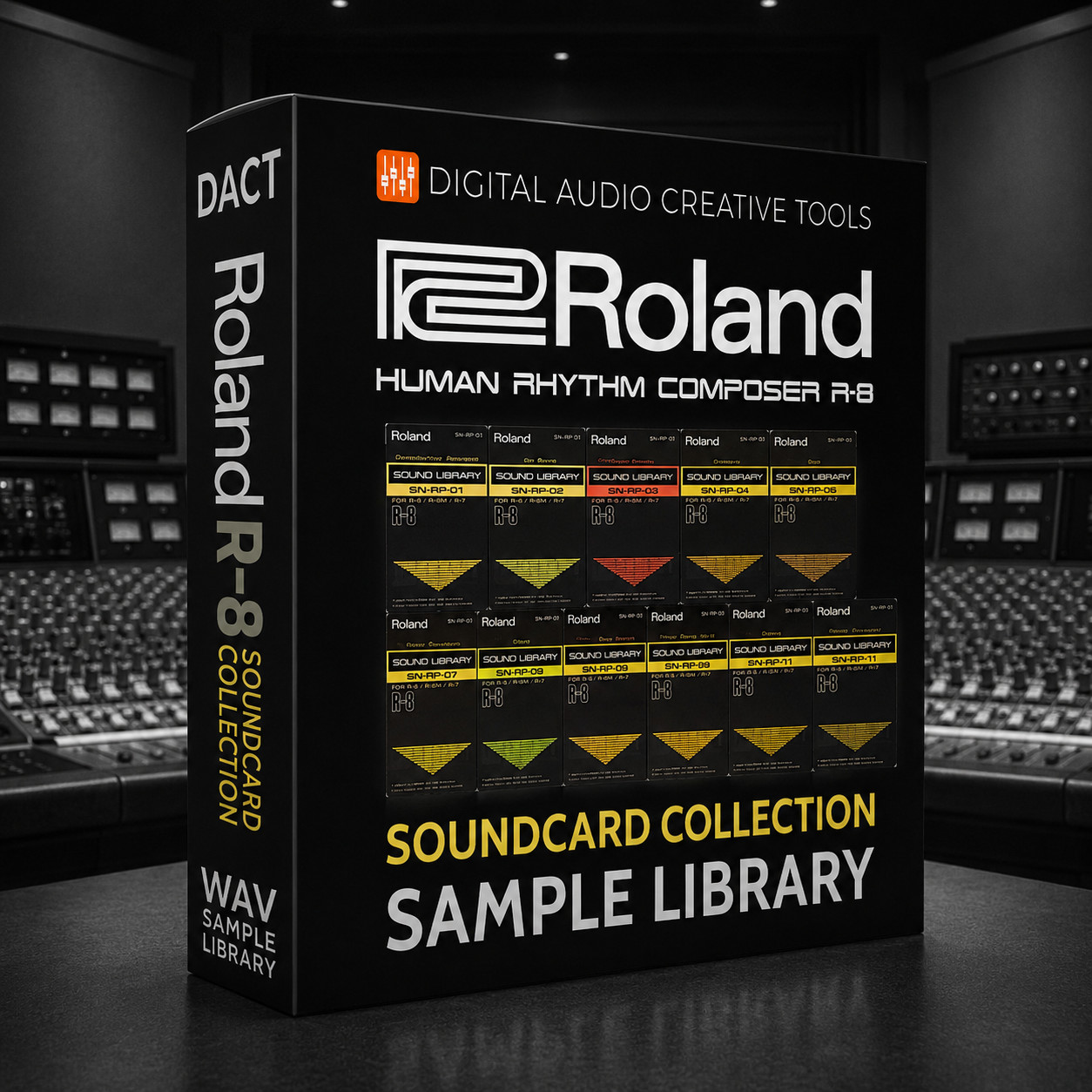 Roland R-8 Drum Machine Sound Card Sample Library