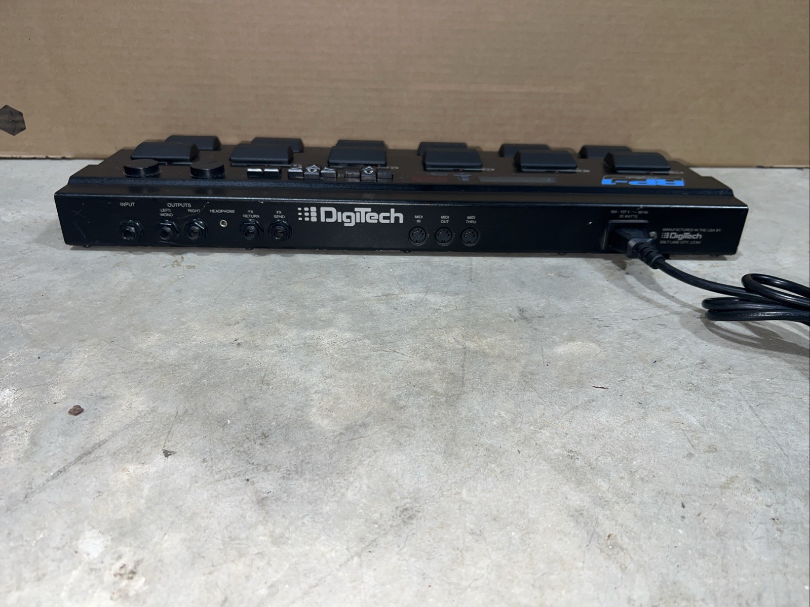 Digitech RP-1 Multi Effect Processor 90's Analog Pedal Board