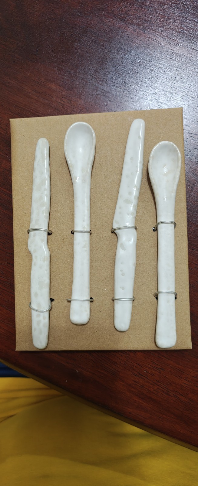 Anthropologie "Tapas Set for Two" Flatware 4 Piece Set