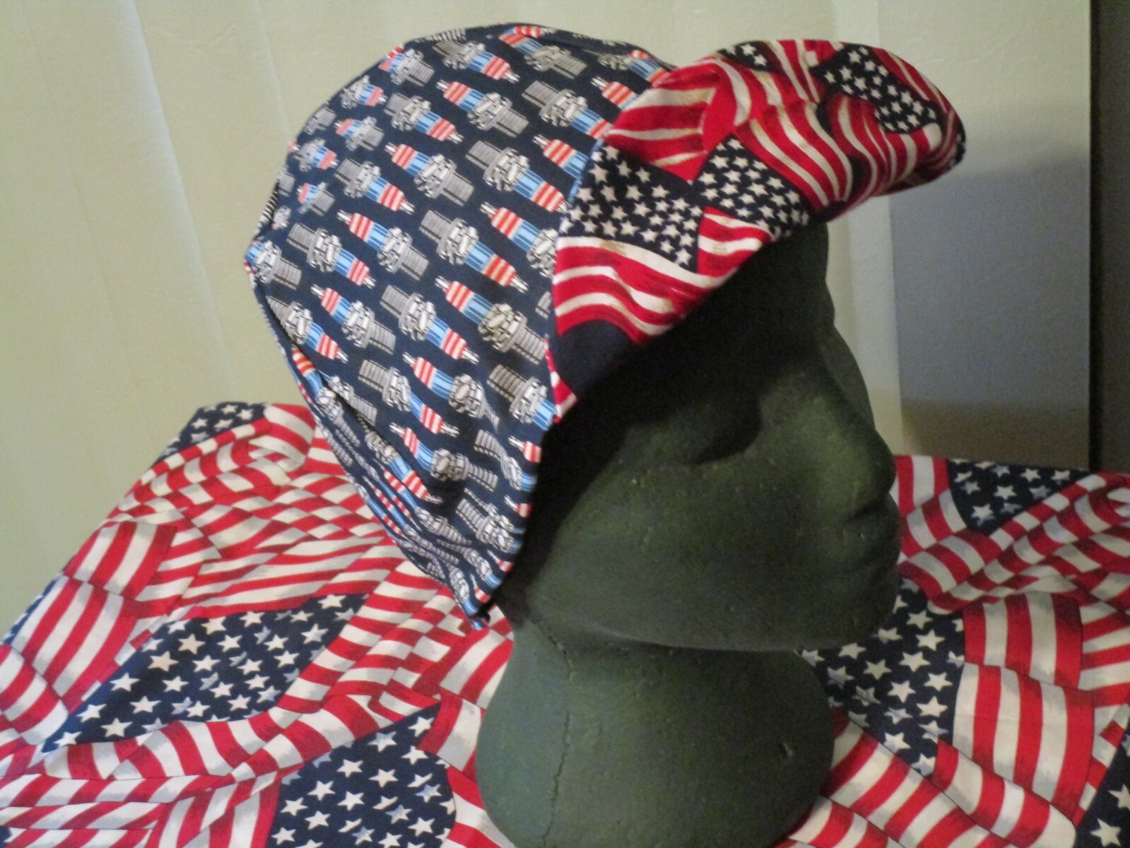 Spark Plug : Red's American Made Welding, Biker Hat 4 Working Men $7.00