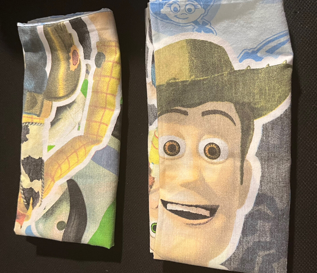 Toy Story Pillow Case Set 2 Pc Buzz Woody And The Gang