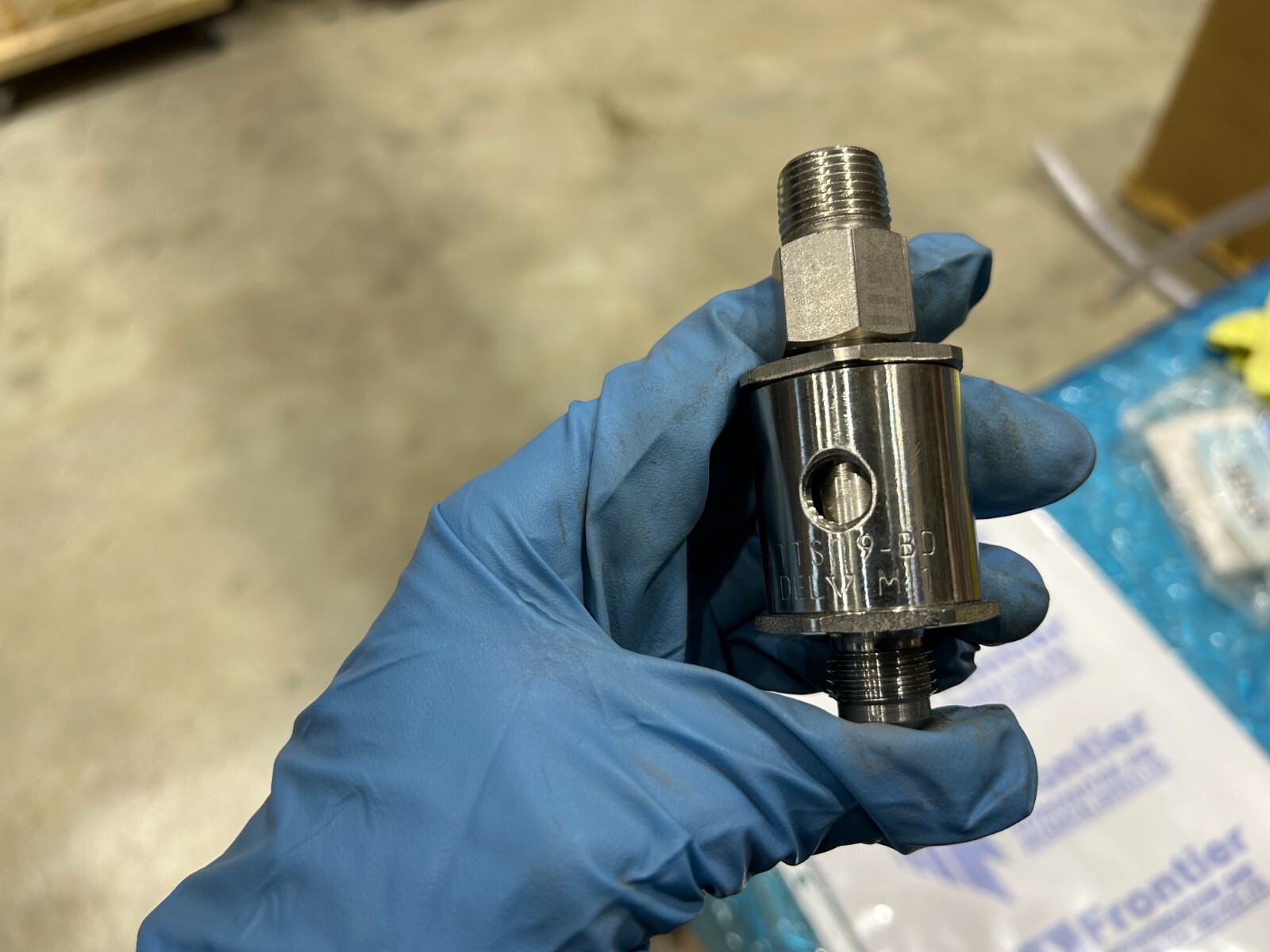 Watts 9BD backflow preventer - Taylor slush machine