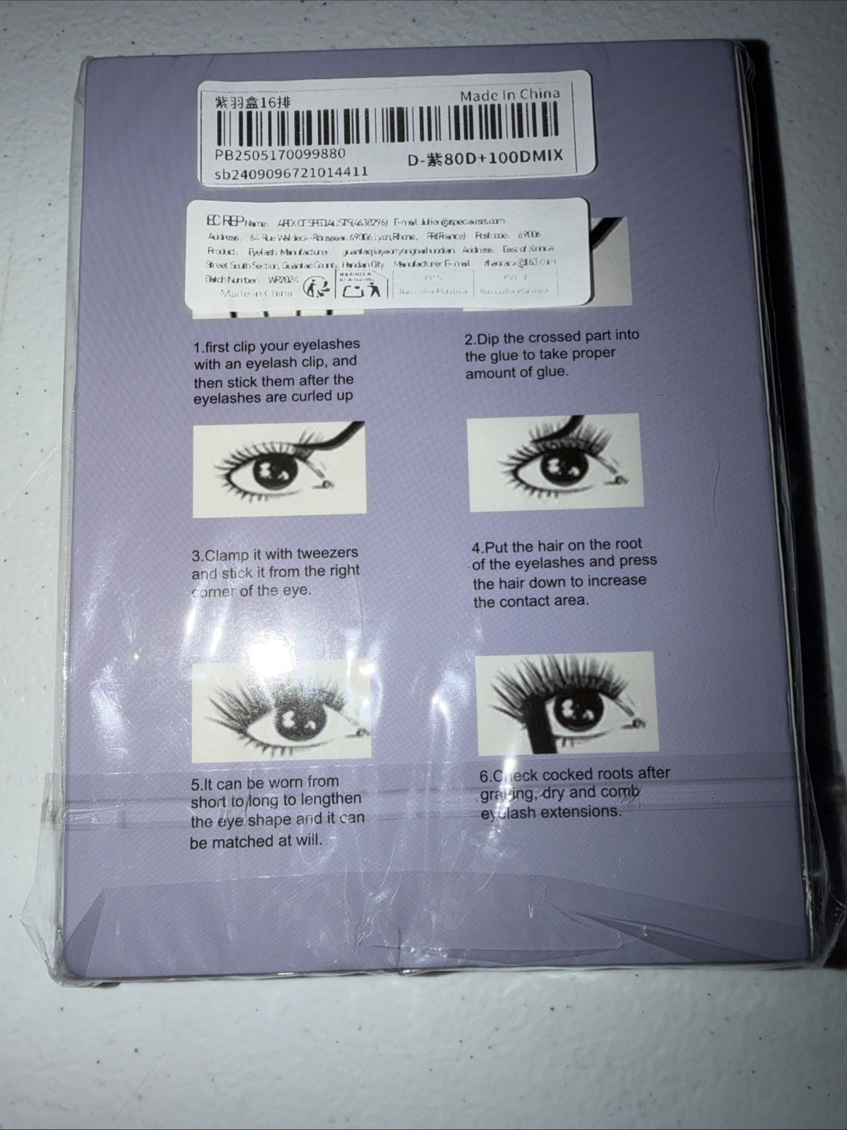 DIY Cluster Lashes