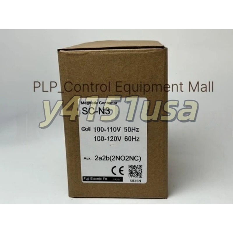 FUJI SC-N3 Magnetic Contactor 110V New FREE SHIPPING