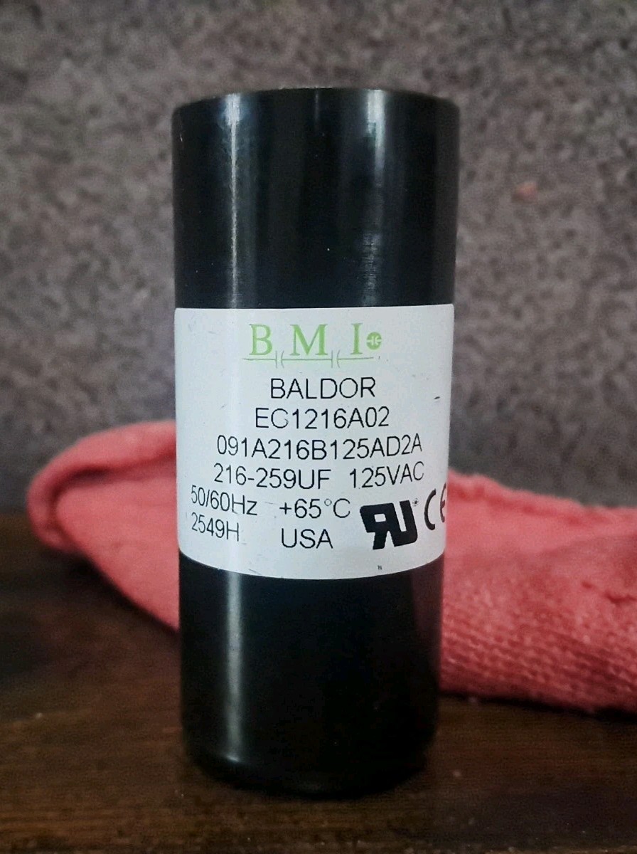 BALDOR / ABB EC1216A02 / EC1216A02SP - NEW - ELECTRIC CAPACITOR