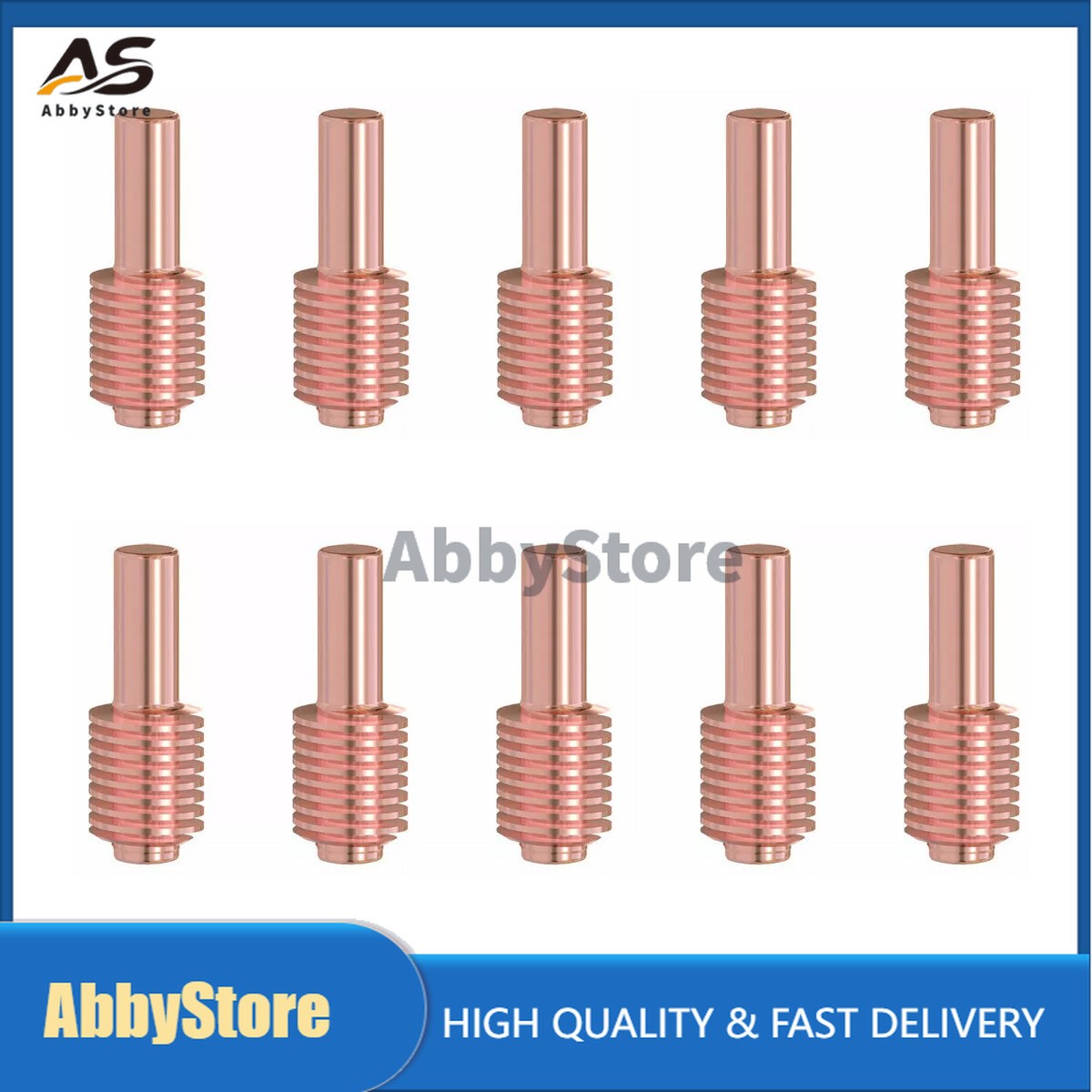 10pc 100pc Plasma Electrodes 220669 compatible with For Razorweld X45 Powermax45