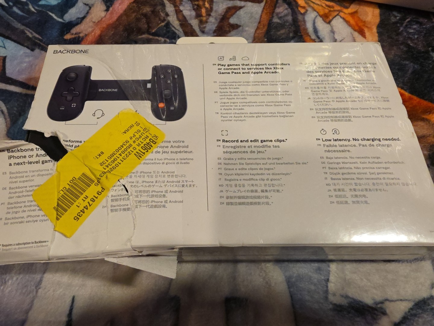 Backbone One USB-C Mobile Gaming Controller for Android & iPhone - Black
