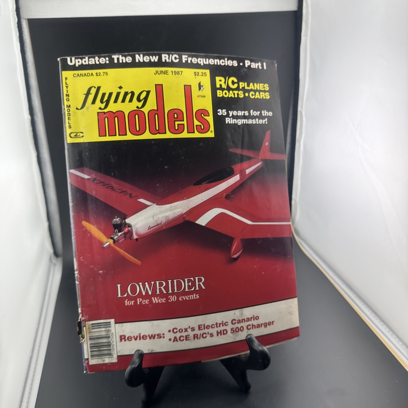 FLYING MODELS magazine  June 1987  pre-owned