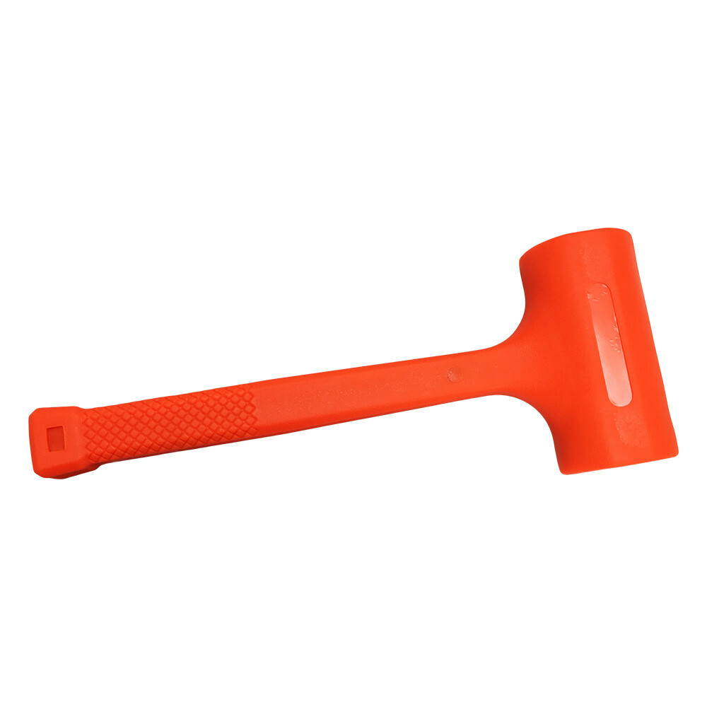 4 Lb Dead Blow Hammer Rubber Coated Non-Marring Mallet for Shop & Garage Use