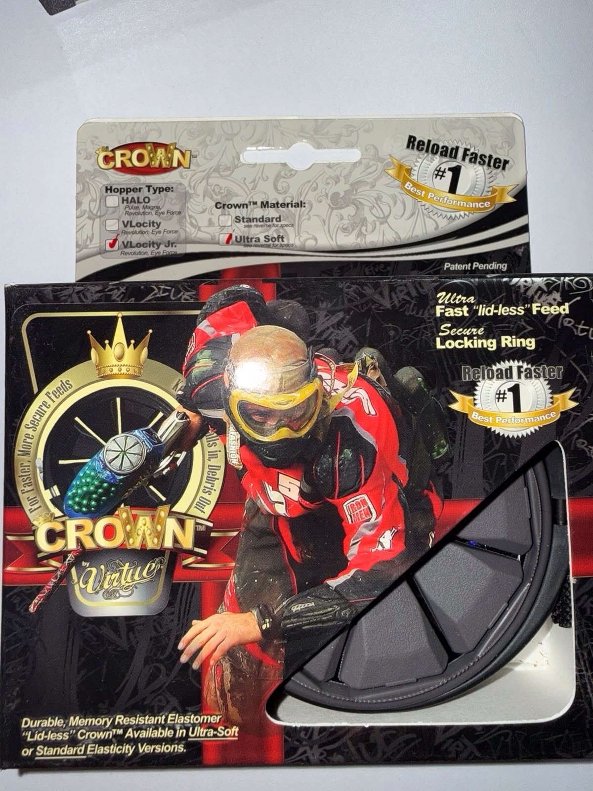 Virtue Paintball Crown Speedfeed Ultra Soft For VLocity Junior