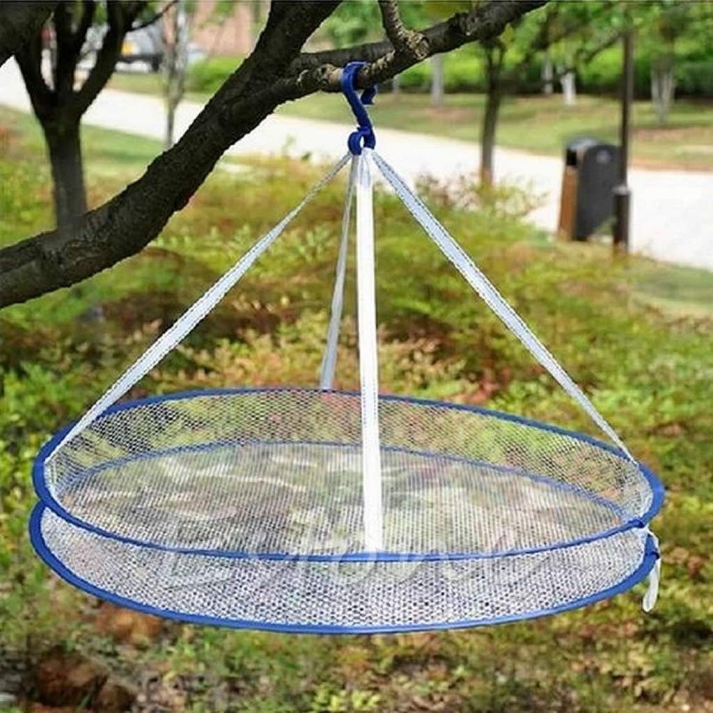 Quality Folding Drying Rack Hanging Clothes Laundry Sweater Basket Dryer Net