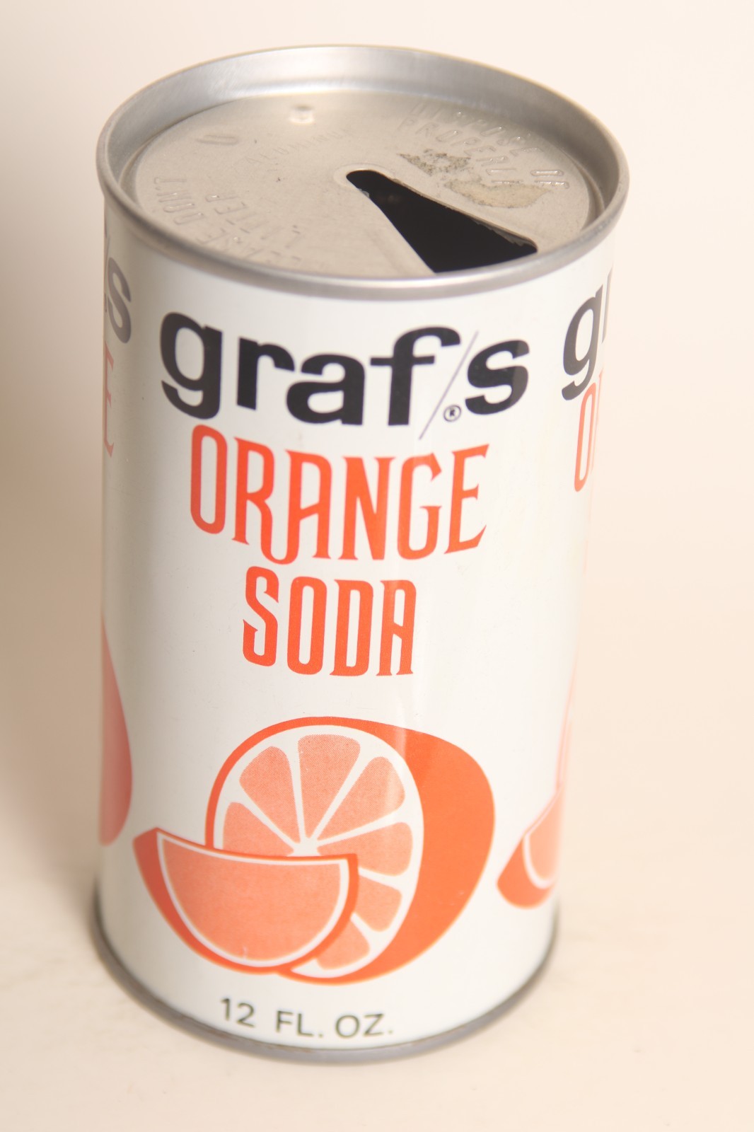 Graf/s Orange soda can