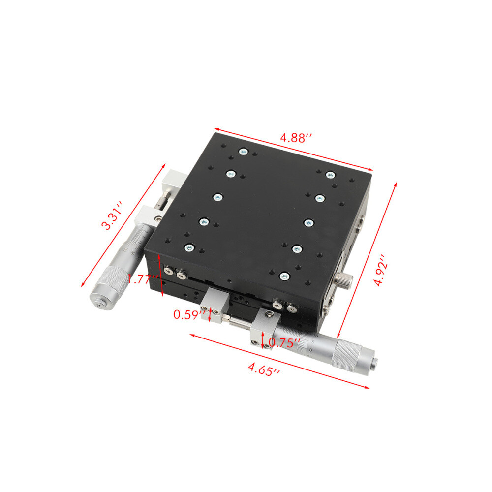 XY Linear Stage LY125-LM Micrometer Manual Precision Linear Translation Stage
