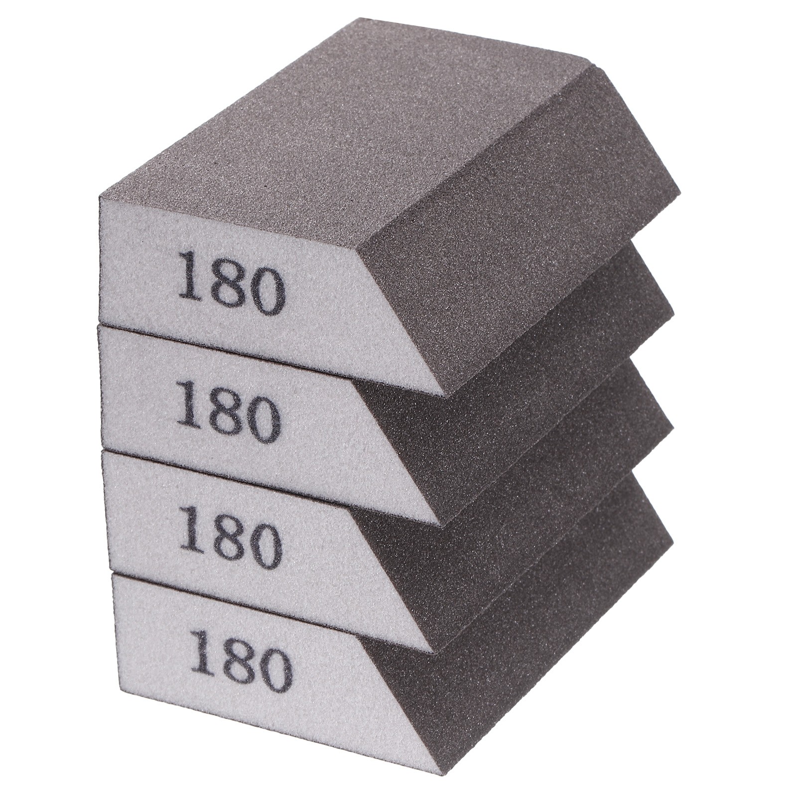 4pcs Sanding Sponge Blocks 180# (600-800 Grit) Sanding Block, 4"x2.8"x1"