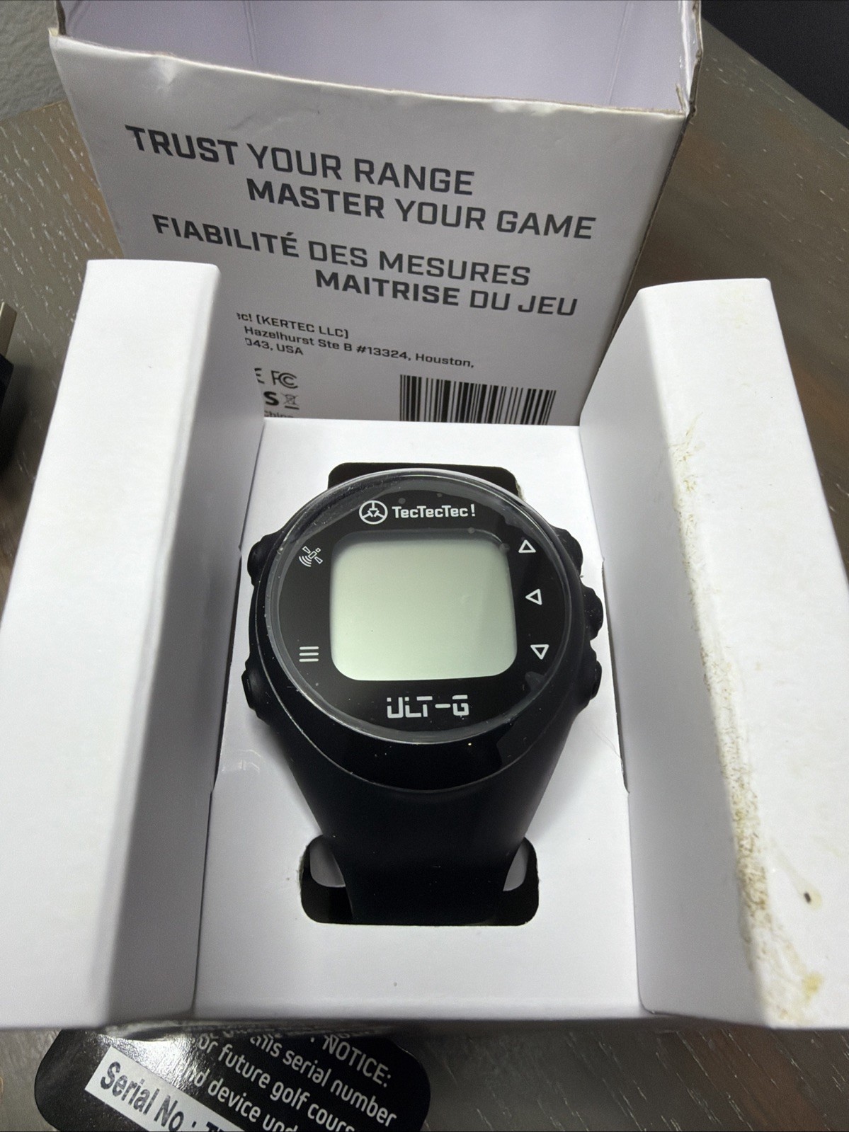 TecTecTec ULT-G Golf GPS Watch - Preloaded Worldwide Courses