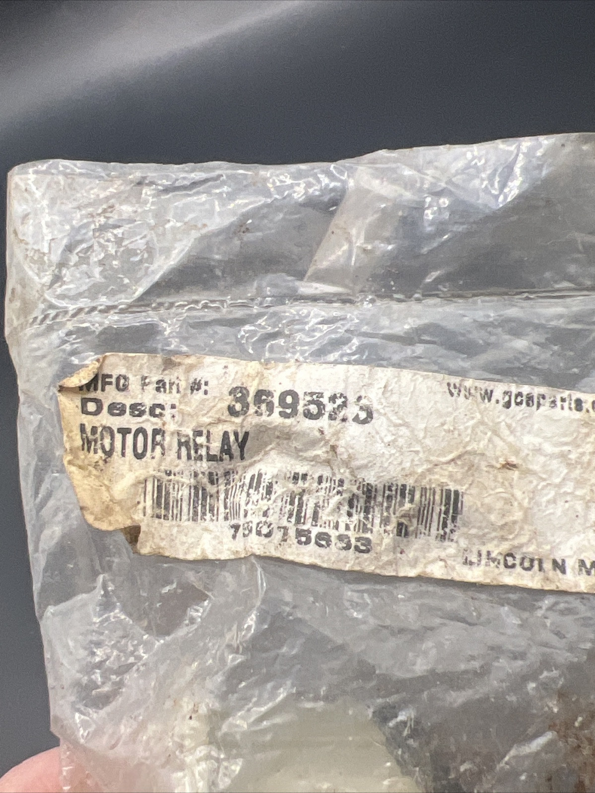Lincoln 369523 Relay Replacement - Free Shipping