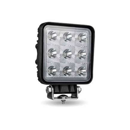 TRUX TLED-U93 Work Light, Led, Spot Beam, Stellar, Universal, Square, High Power