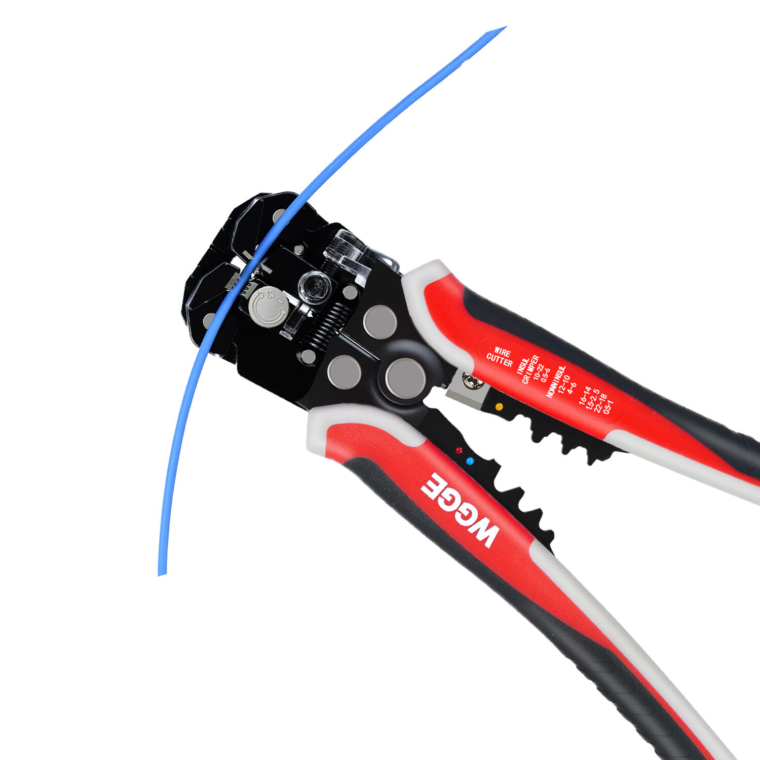 WGGE 014 Self-Adjusting Insulation Wire Stripper/cutter/crimper tool 8"