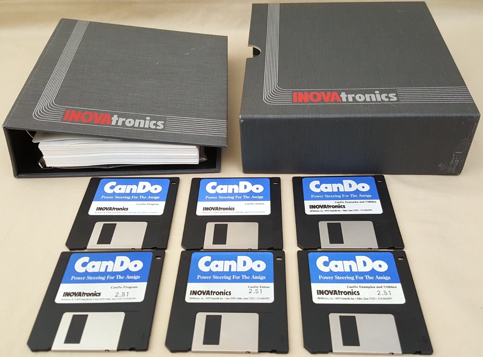 CanDo v2.51 Multimedia Application Authoring System ©1993 for Amiga - ECS/AGA