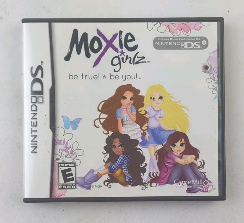 Moxie Girlz Nintendo DS Case + Inserts Only No Game Or Manual Authentic Original
