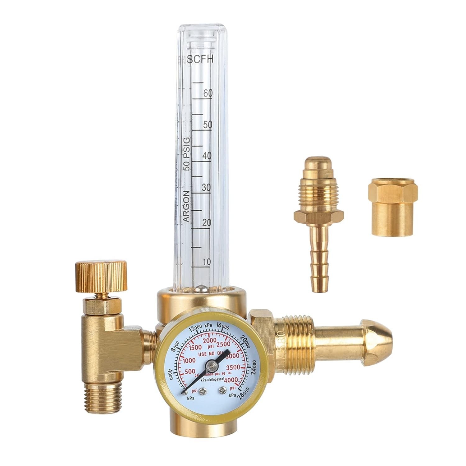 BETOOLL Argon/CO2 Mig Tig Flow Meter Gas Regulator Gauge