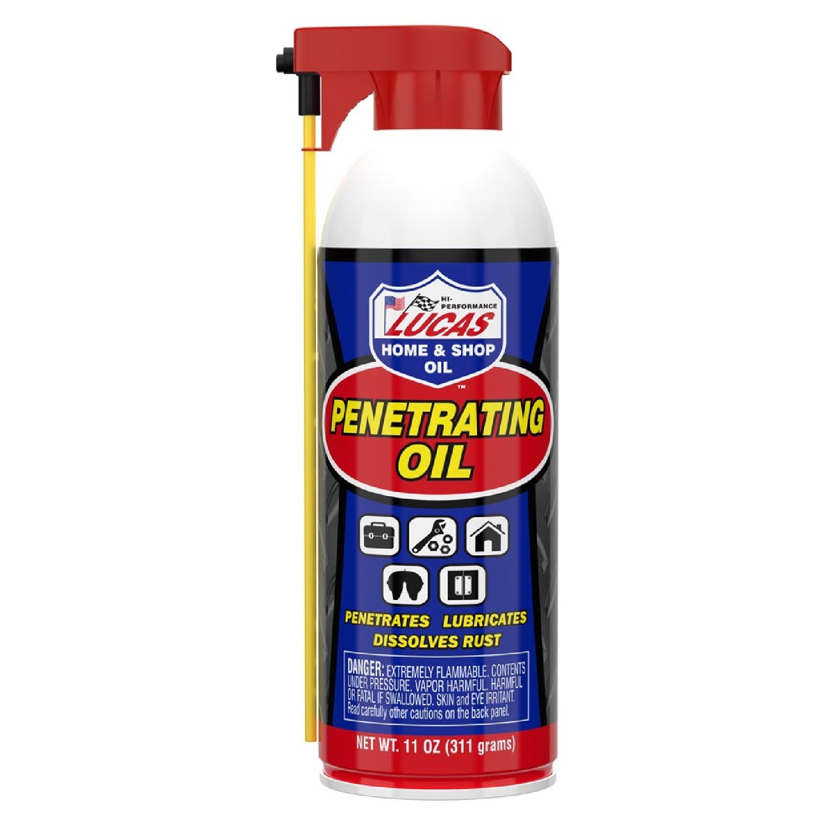 Lucas Oil Penetrating Anti-Seize Aerosol Oil 11 Ounce Spray Can Single 11043