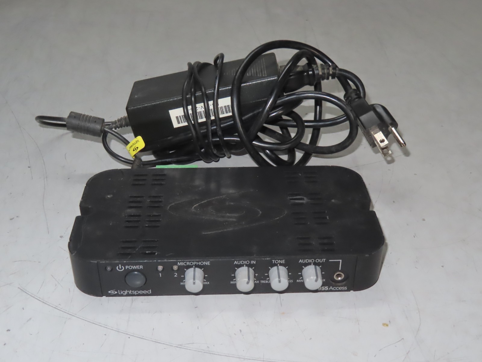 Lightspeed 955 Access 334-0185-01 Classroom Audio System with Power Supply