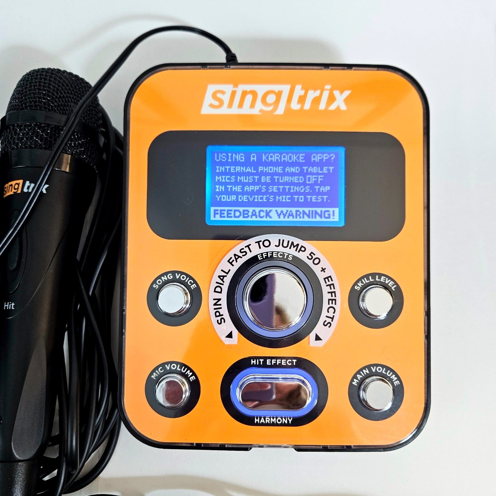 Voxx Singtrix Karaoke System Voice Effects Processor SGTX1