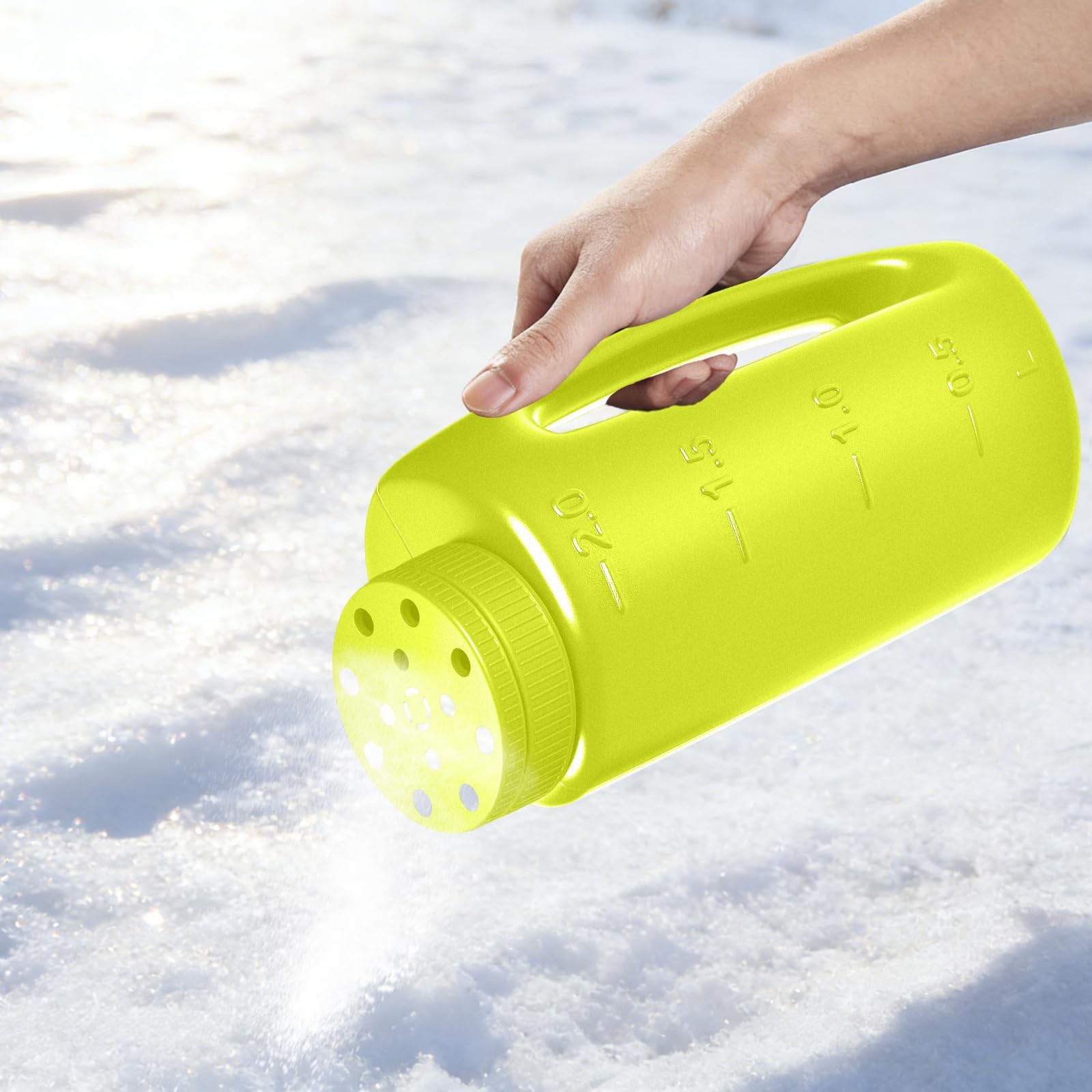 Adjustable Handheld Shaker – Hand Spreader - Capacity Multi-Purpose Spreader ...