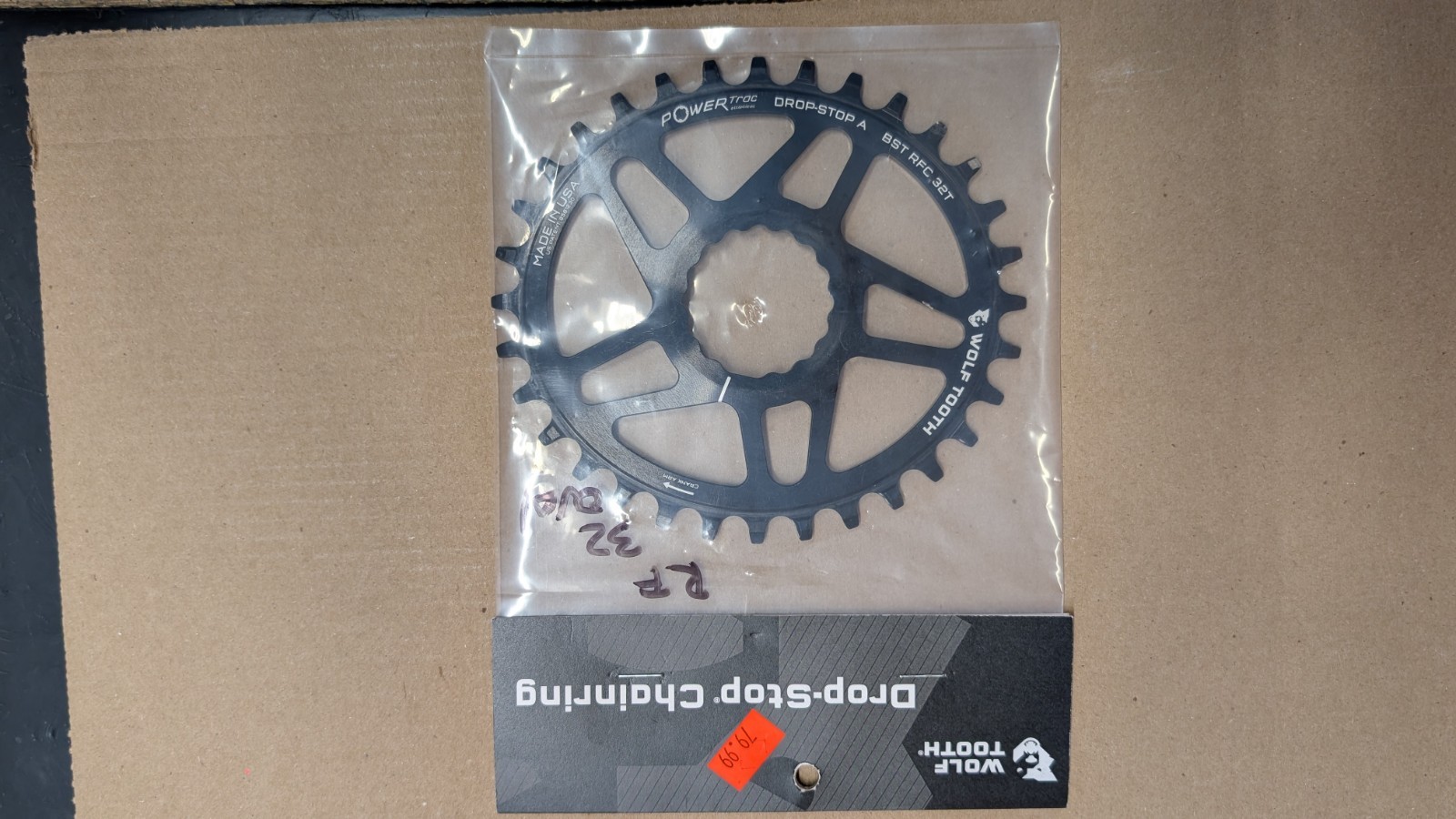 Wolftooth Drop Stop Direct Mount Chainring For Raceface Cranks Oval 32