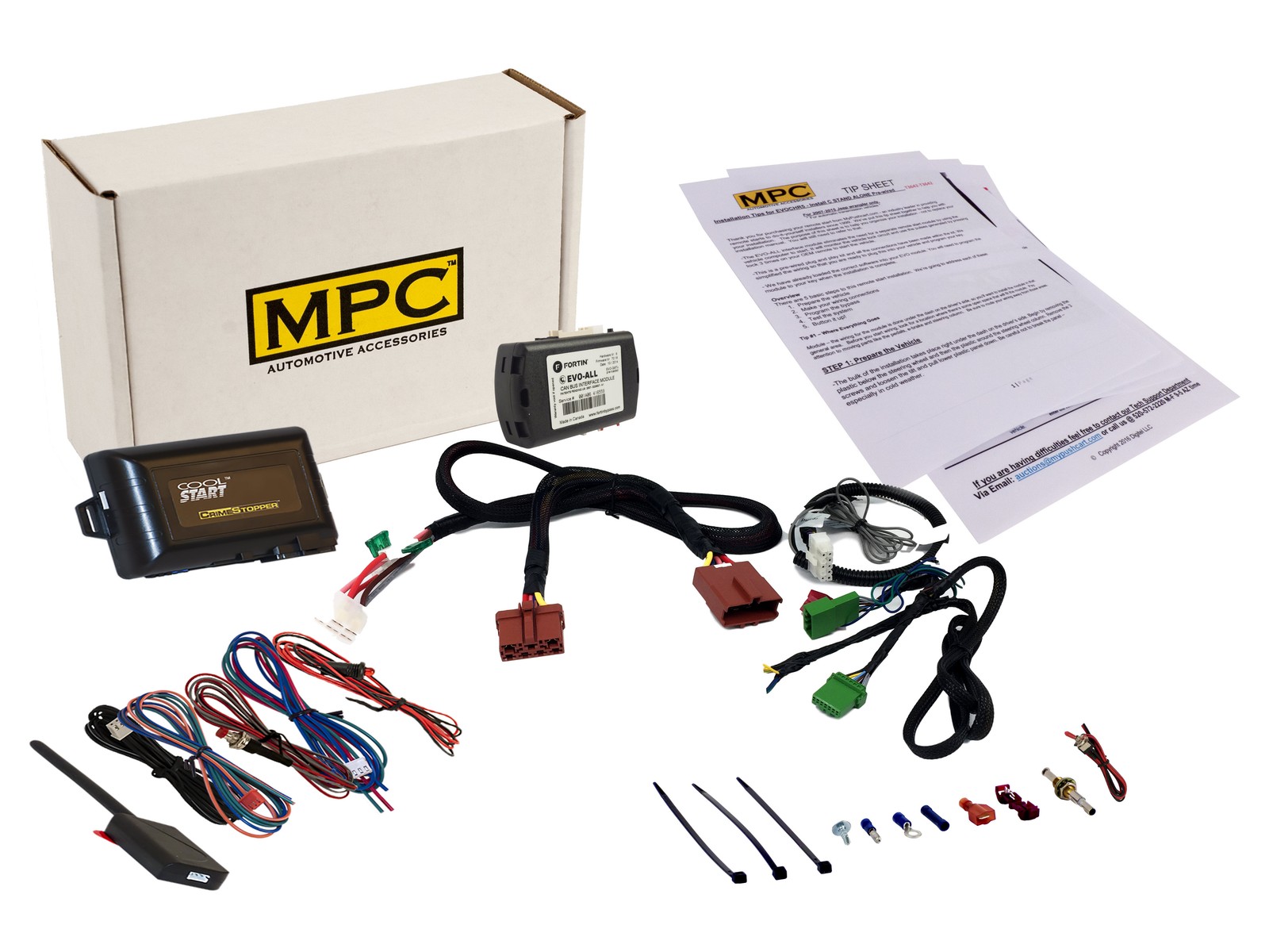 5-Button Keyless Entry Remote Start Kit For 2011-2015 Acura RDX - Plug-n-Play