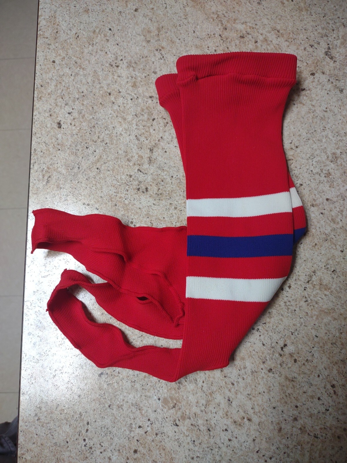 Vtg 100% Nylon Sport Stirrup Baseball Socks East Tennessee Mills patriotic