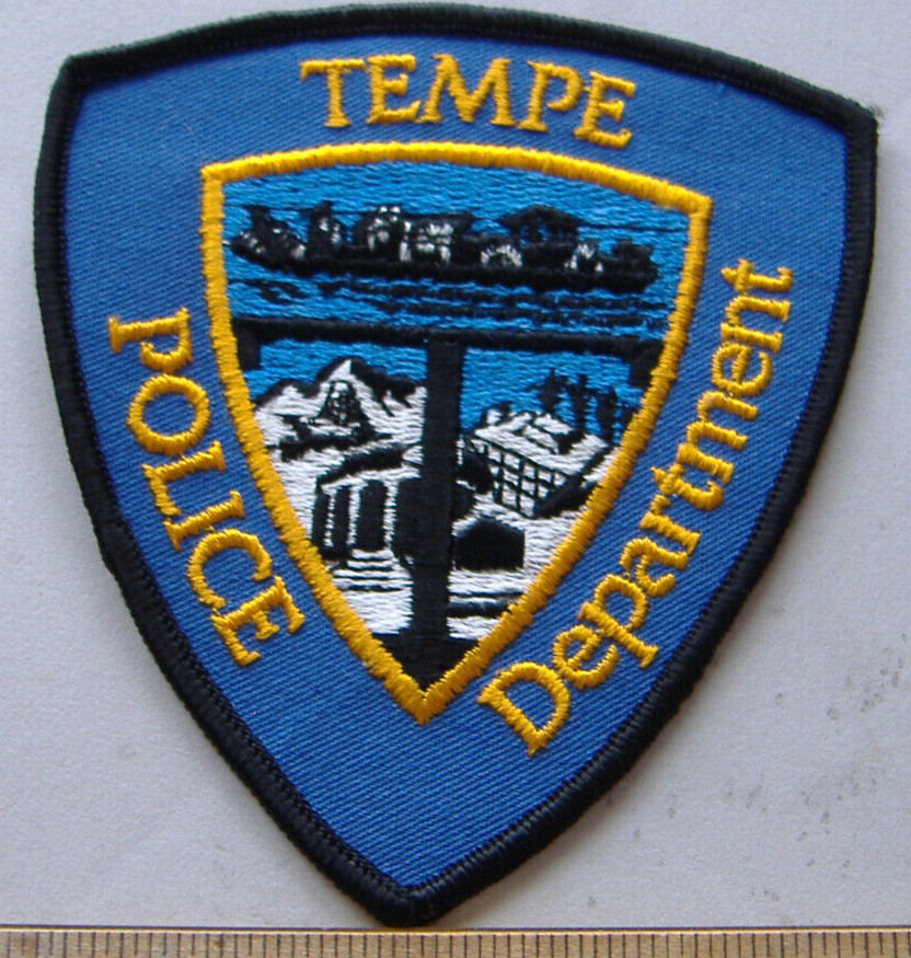 TEMPE  POLICE  ARIZONA   FABRIC PATCH