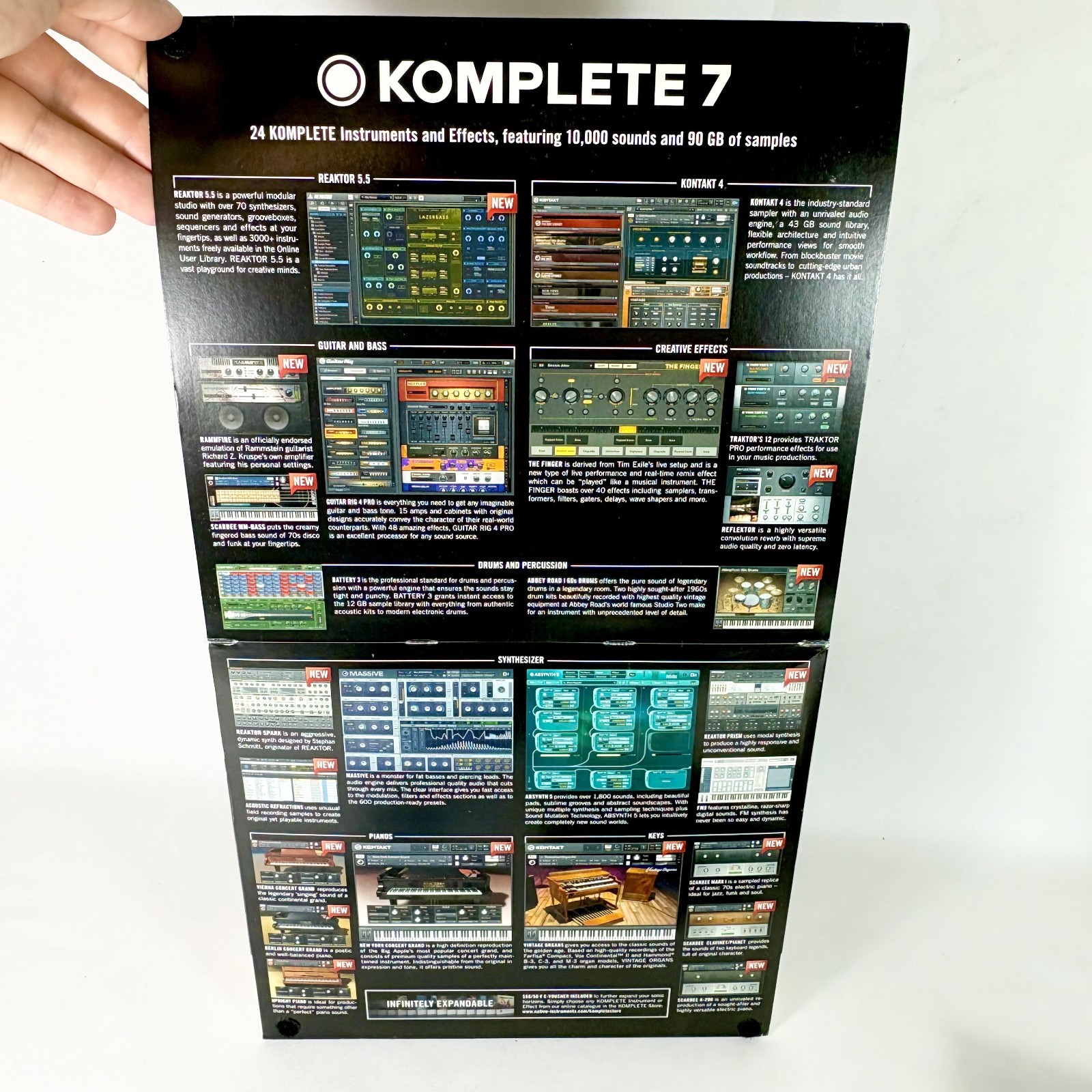 Native Instruments Komplete 7 (with Serial Number and all disks)