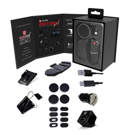 U-Clear Motion Infinity Single Bluetooth Helmet Audio System