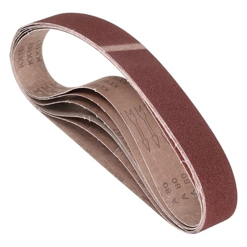 Pcs Sanding Belts 2 x 3Inch 80 Grit Aluminum Oxide 2 x 36 Inch(80 Grits) 6
