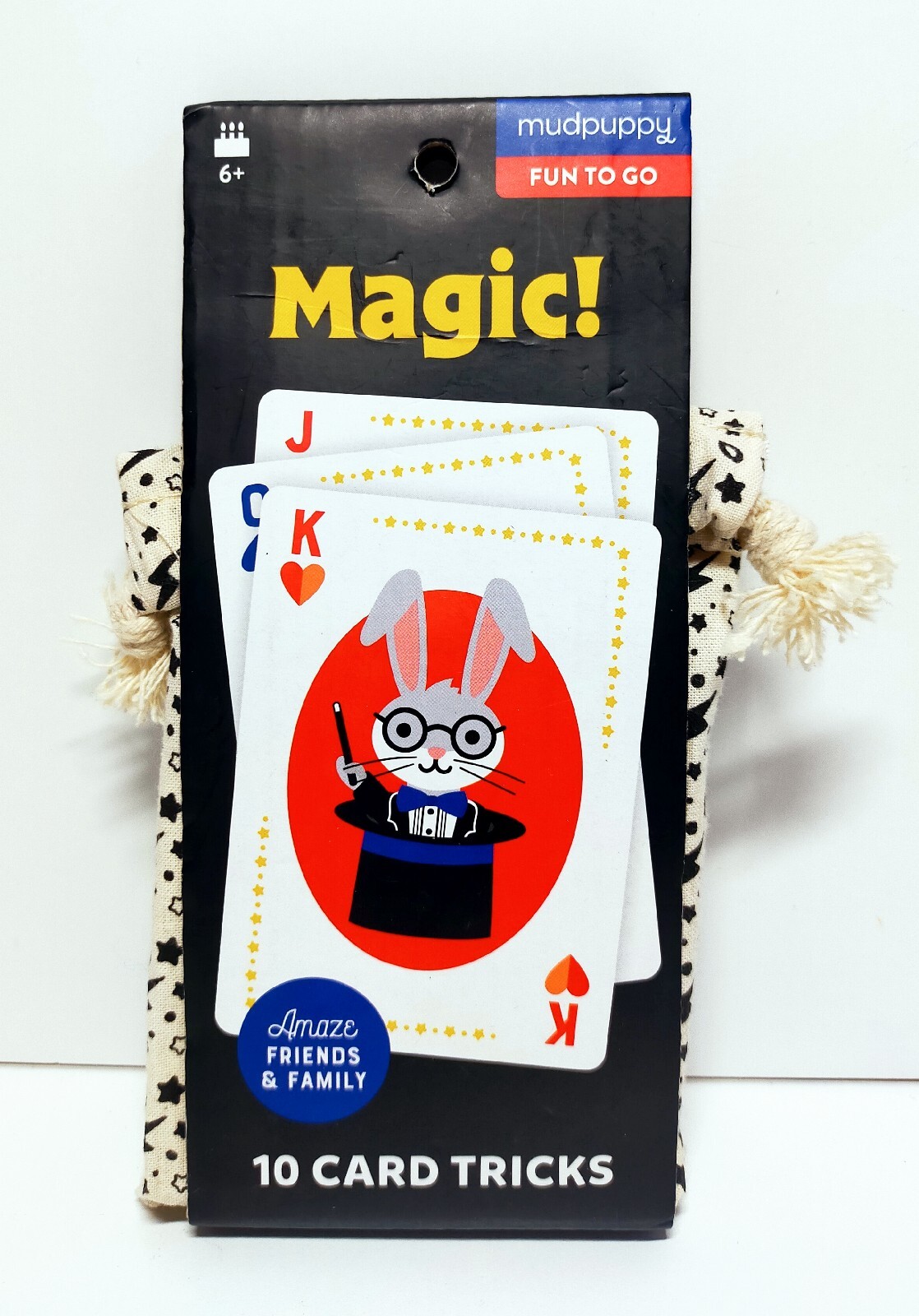MUDPUPPY Fun To Go Magic! 10 Card Tricks - NEW