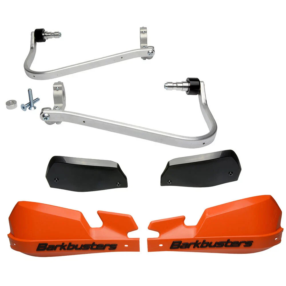 Barkbusters VPS Two Point Mounted Handguard Kit Orange For KTM 790 Adventure R
