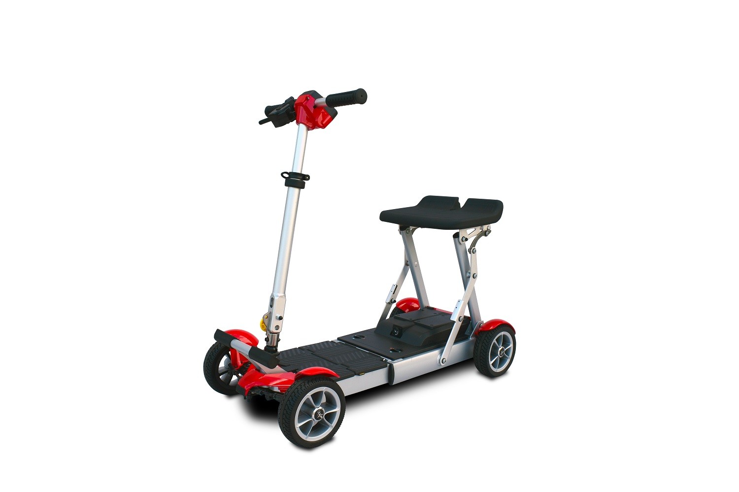 New EV Rider Gypsy Folding Travel Mobility Scooter, Red