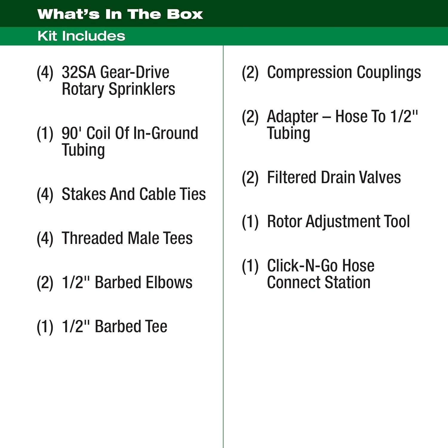 Pro Rotor Pop-up Sprinkler System Kit**$