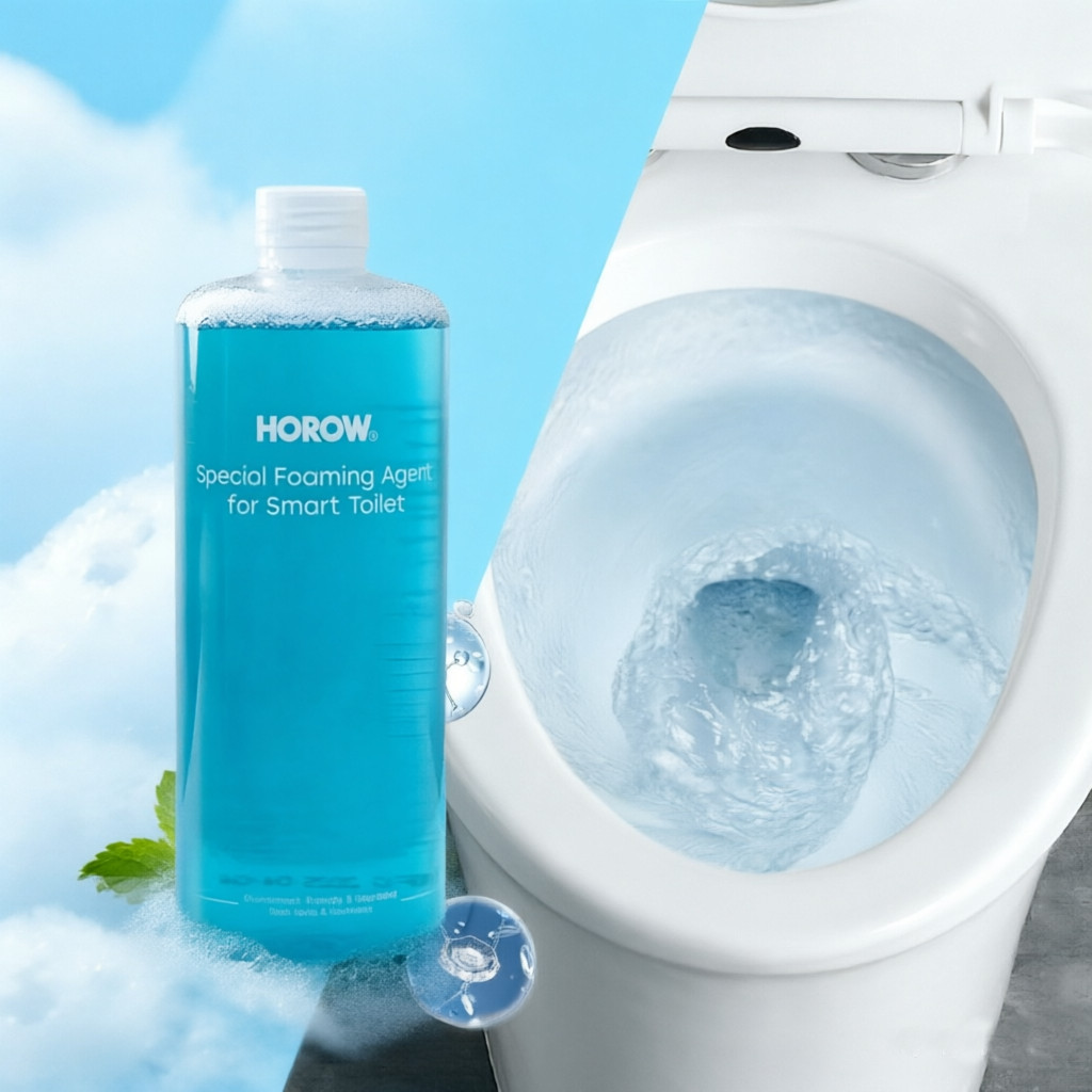 HOROW Smart Toilet Foam Agent Splash Proof Foaming Cleaning Liquid 480ml 2Pack