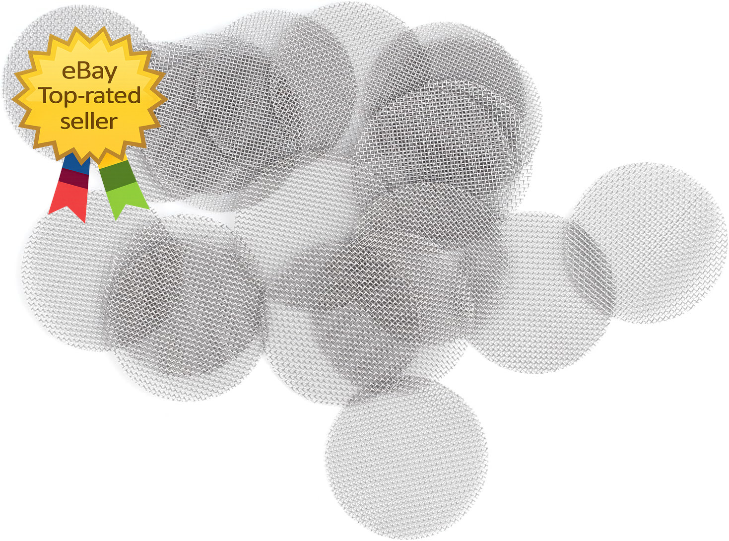 20 Pack Faucet Aerator Screens Stainless Steel 13 16 Inch OD Plumbing Parts